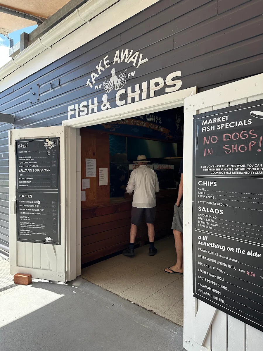 Menu, Woy Woy Fishermen's Wharf