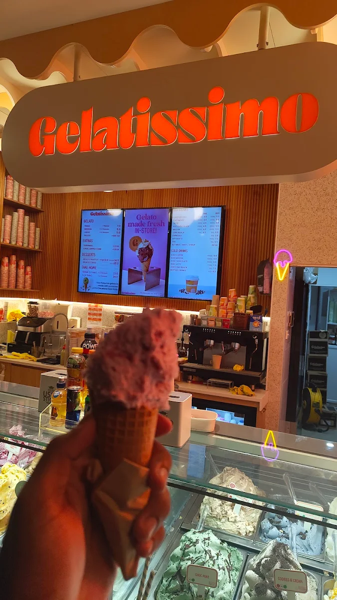 Menu, Gelatissimo Darling Quarter