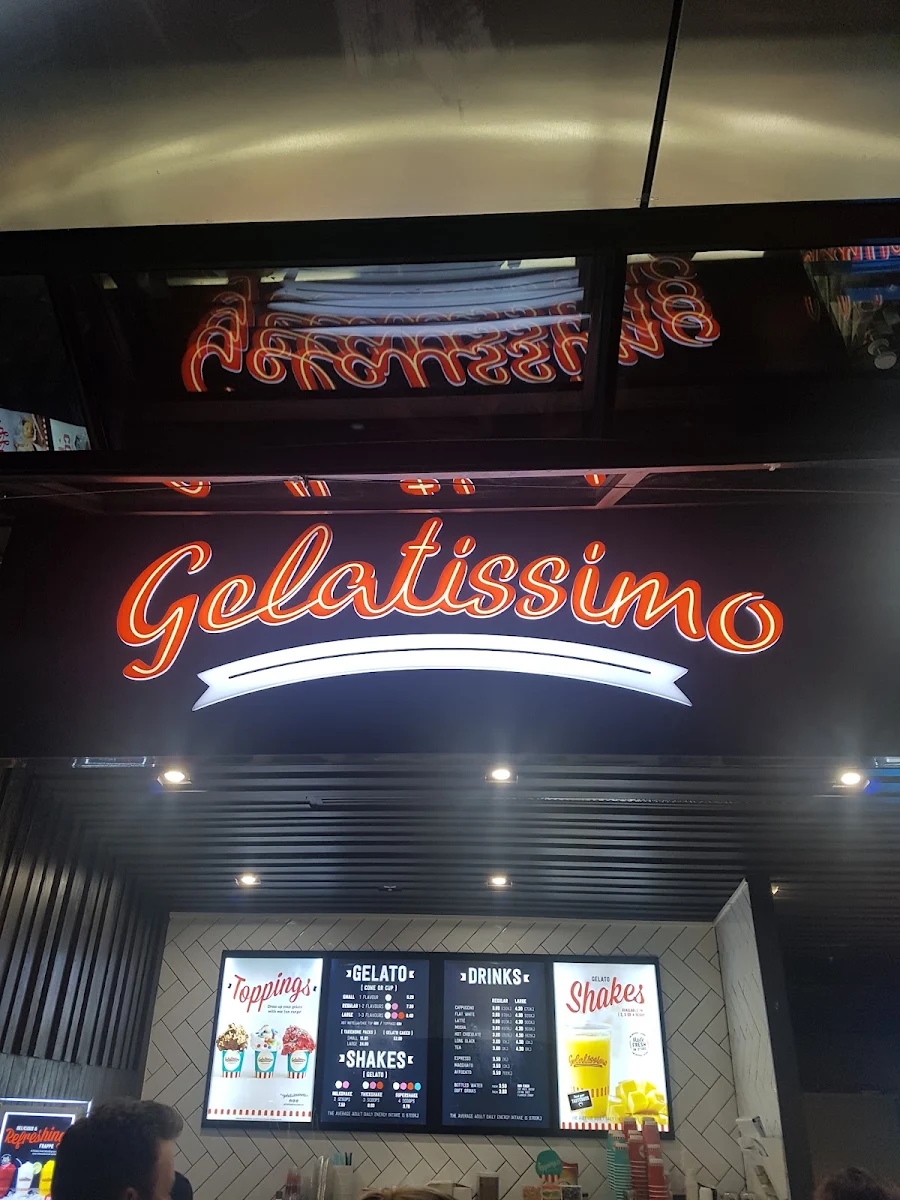 Menu, Gelatissimo Darling Quarter