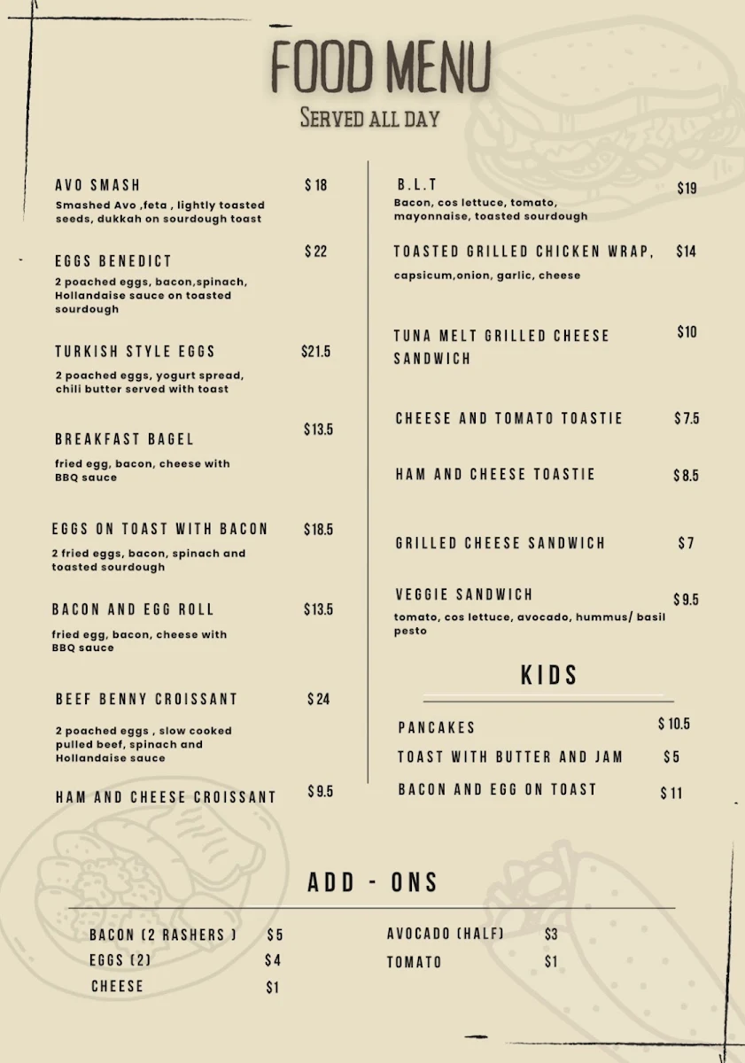 Menu photo 1
