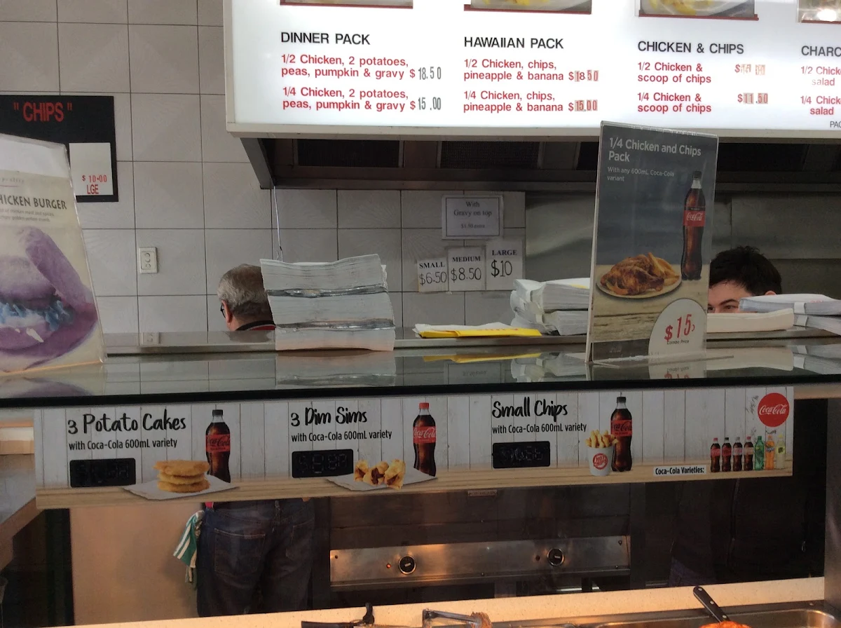 Menu, Brentford Square Charcoal Chicken