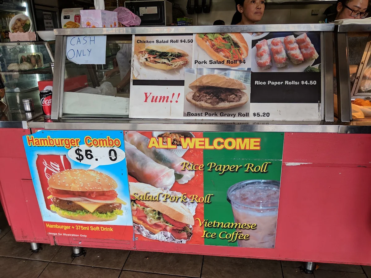 Menu, Darra Takeaway
