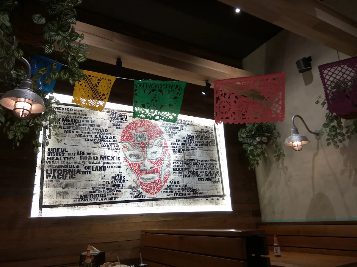 Menu, Mad Mex Highpoint