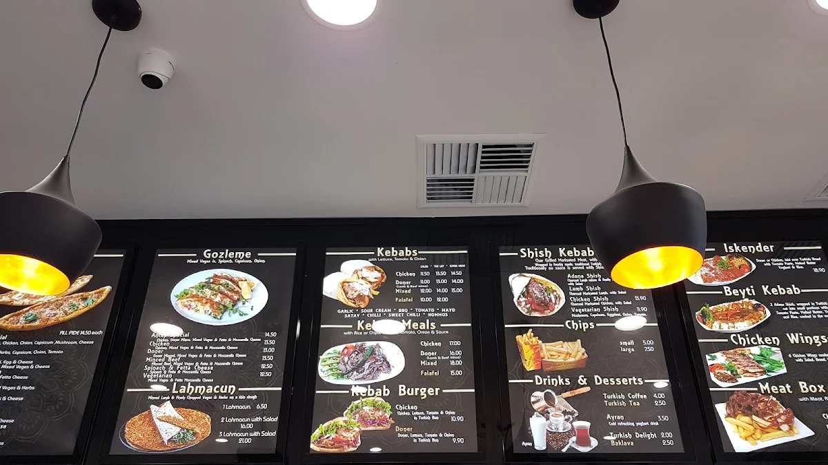 Menu, Antep Mangal