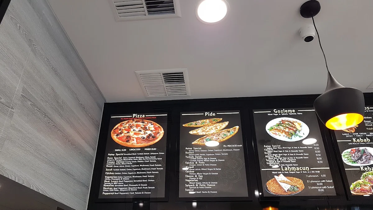 Menu, Antep Mangal