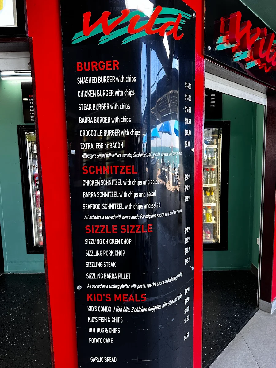 Menu, Wild