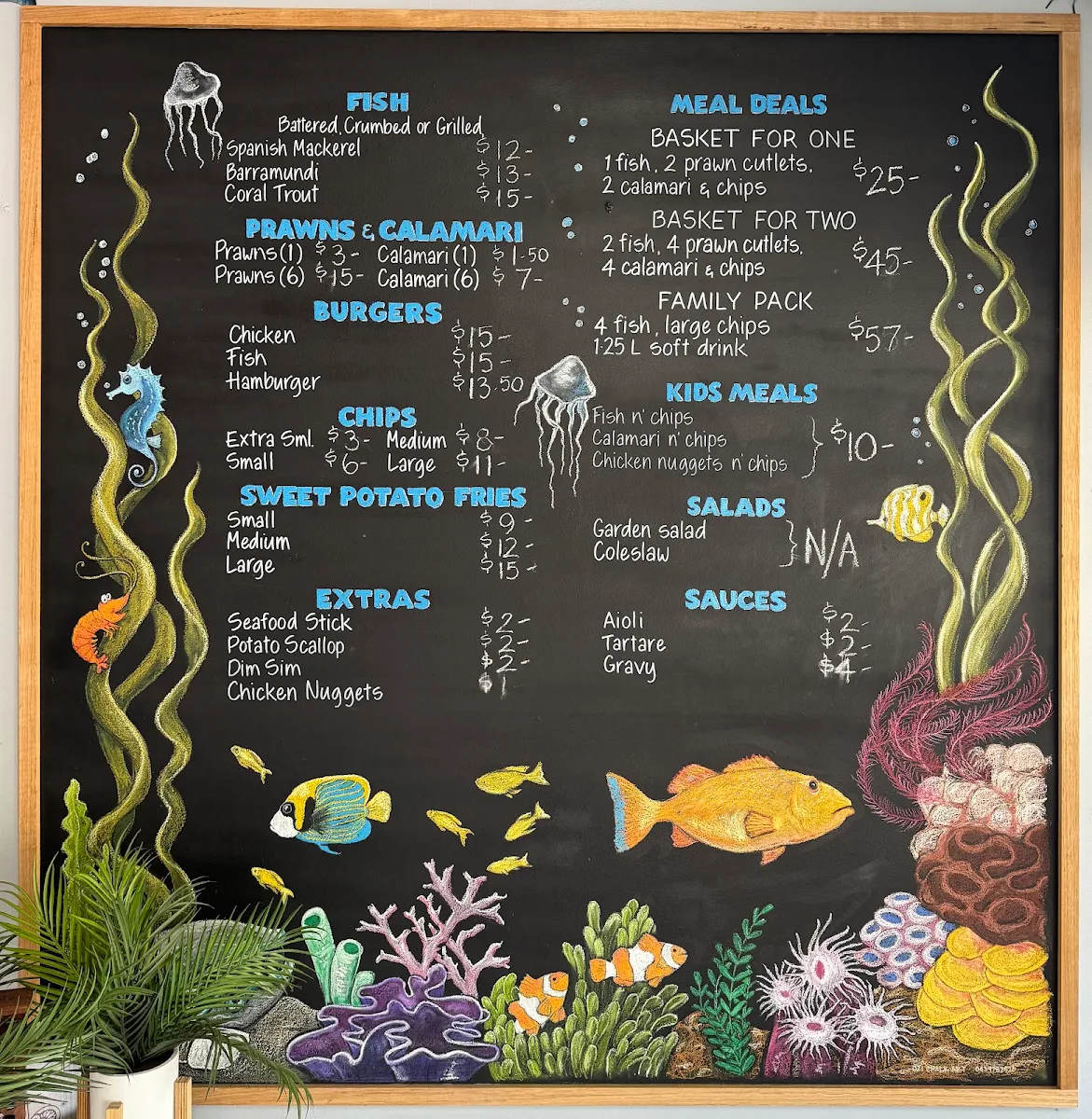 Menu, Balaclava Fish