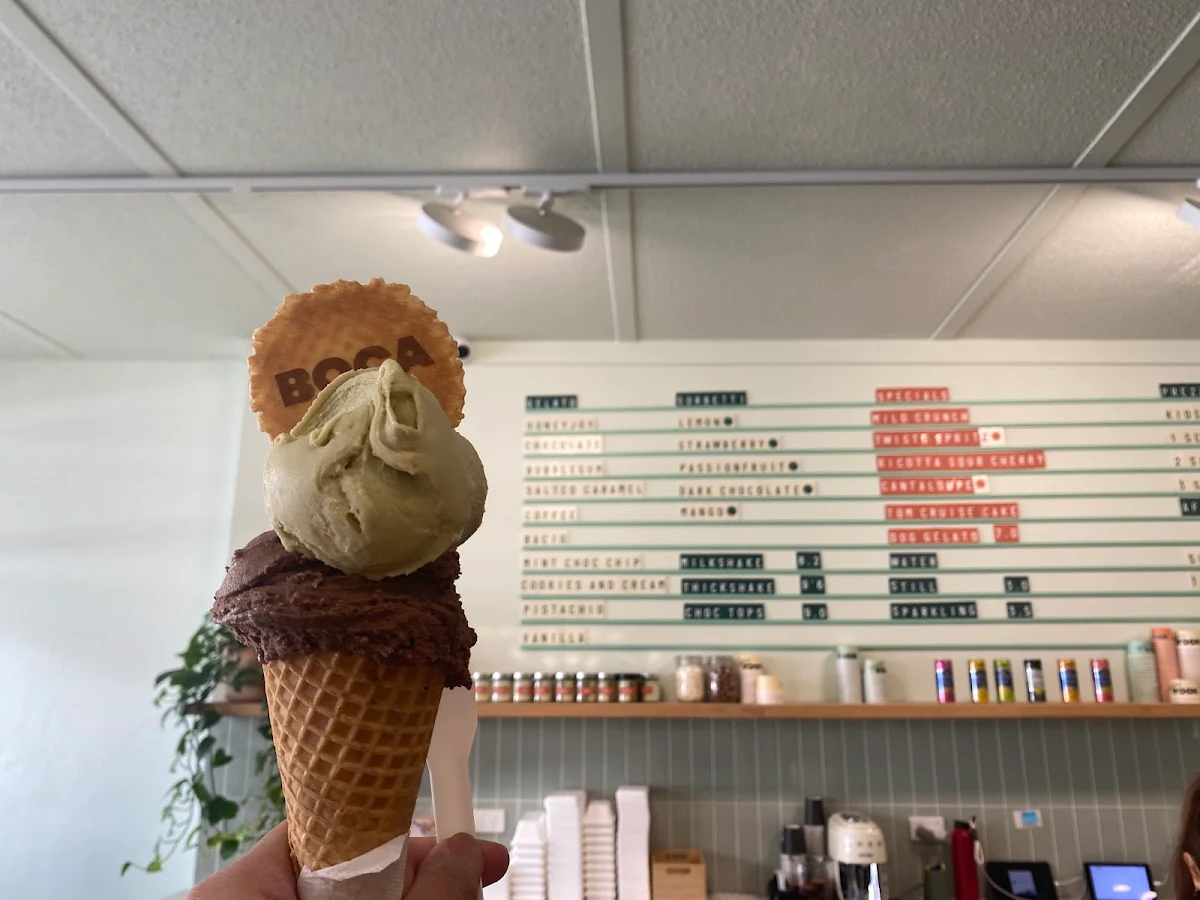 Menu, Boca Gelato