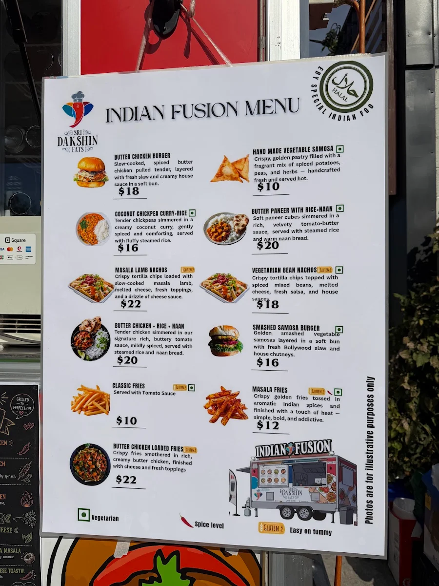 Menu, Big Little Brewing