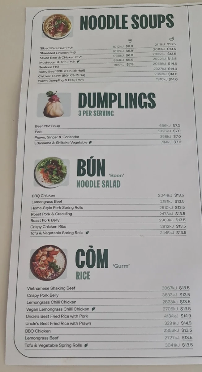Menu photo 1