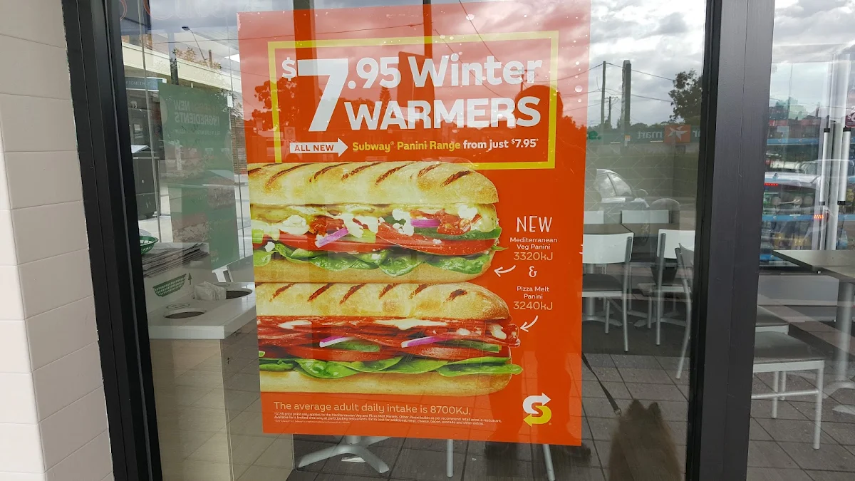 Menu, Subway® Restaurant