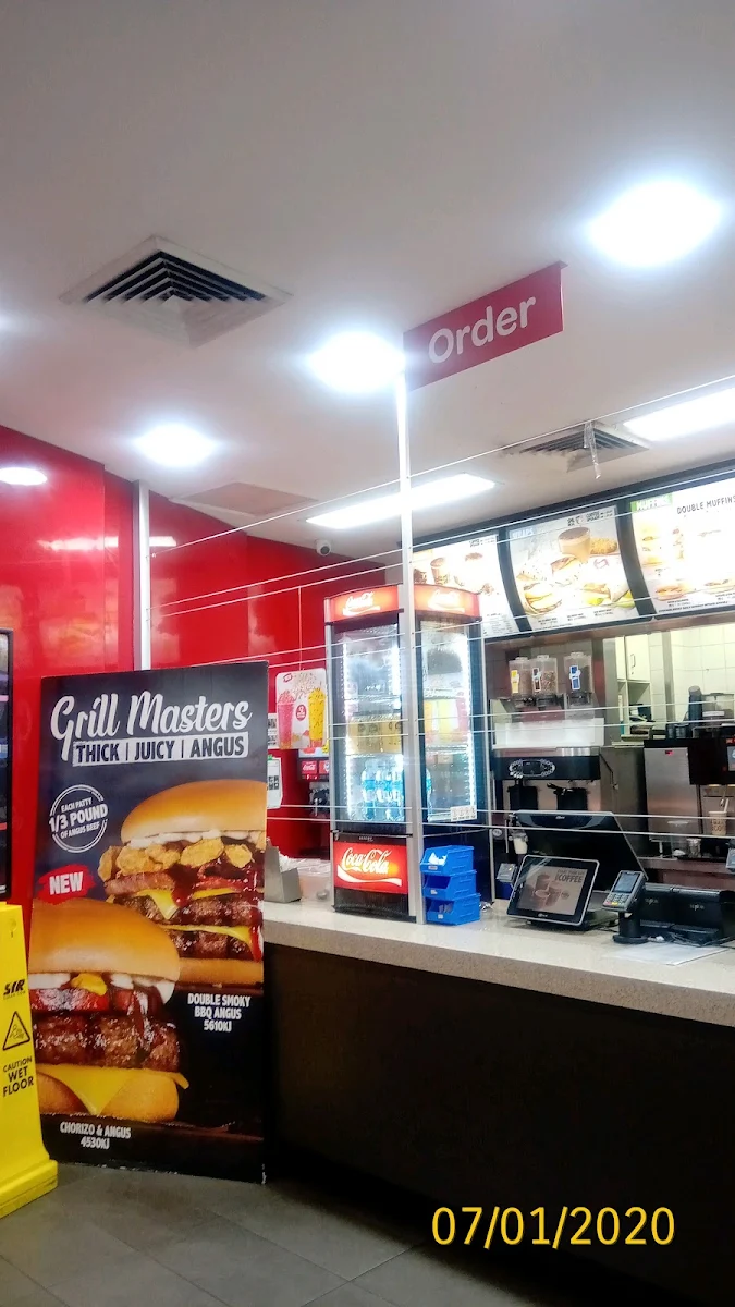 Menu, Hungry Jack's Burgers Wiley Park