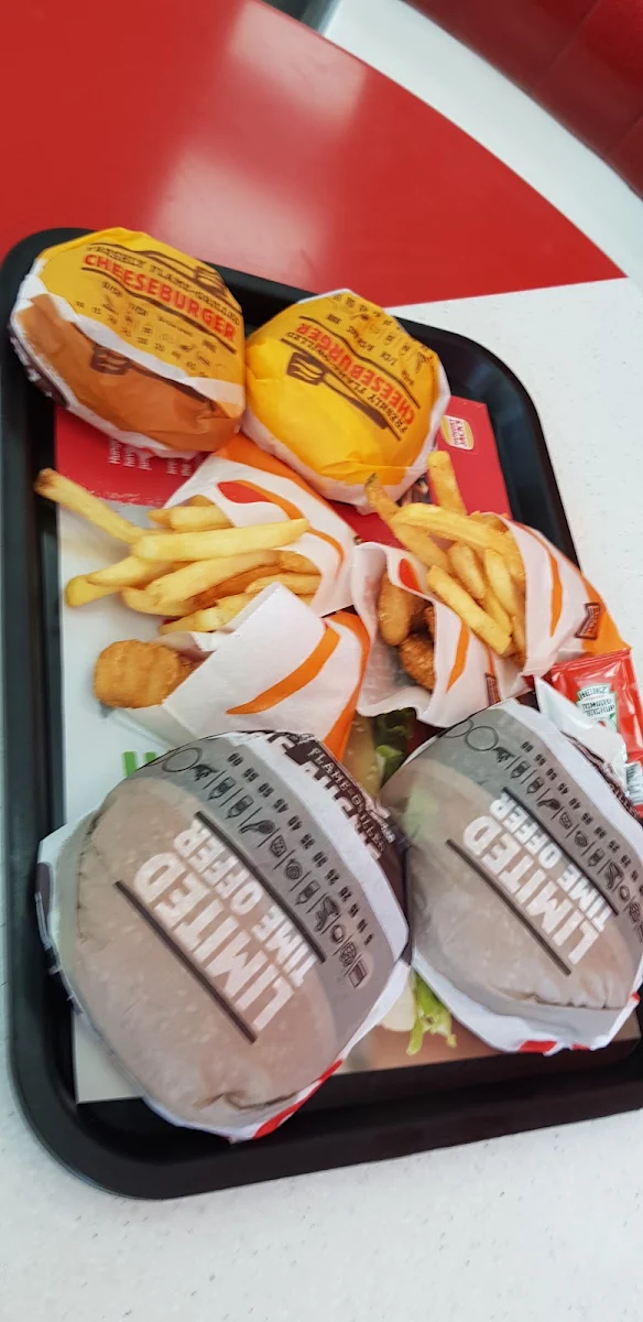 Menu, Hungry Jack's Burgers Fountain Gate