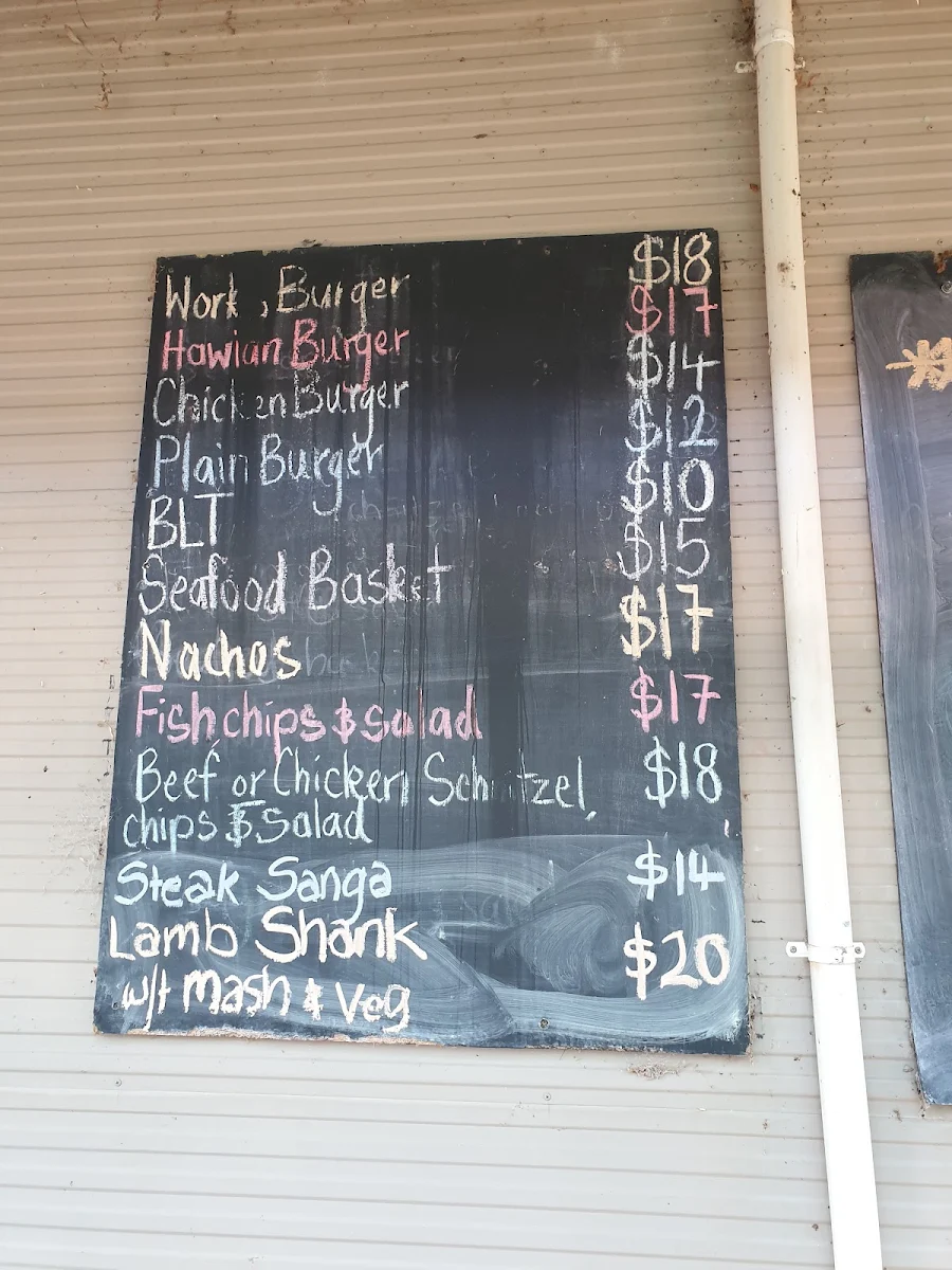 Menu, Glengarry Hilton