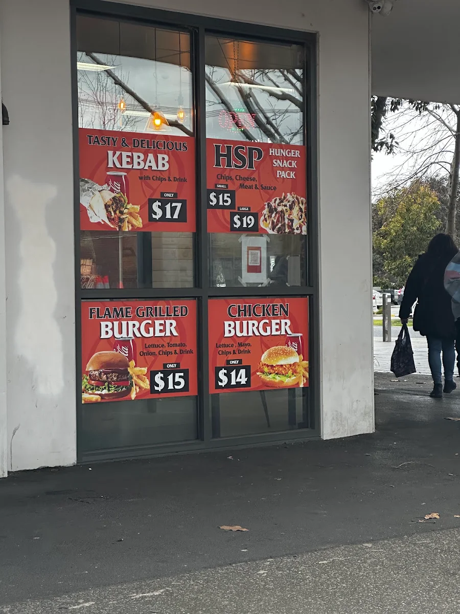 Menu, WHITTLESEA KEBAB AND GRILL