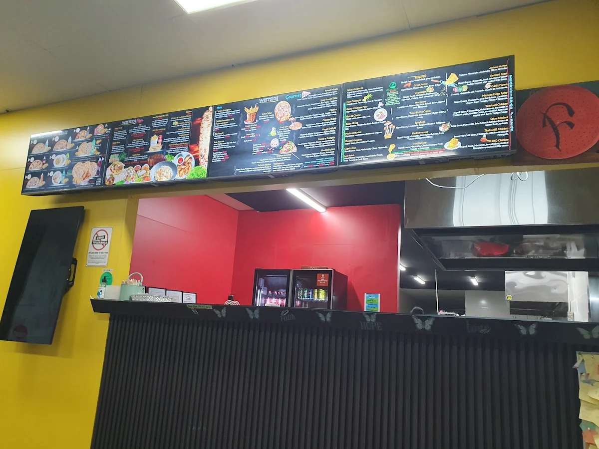 Menu, Westside Pizza