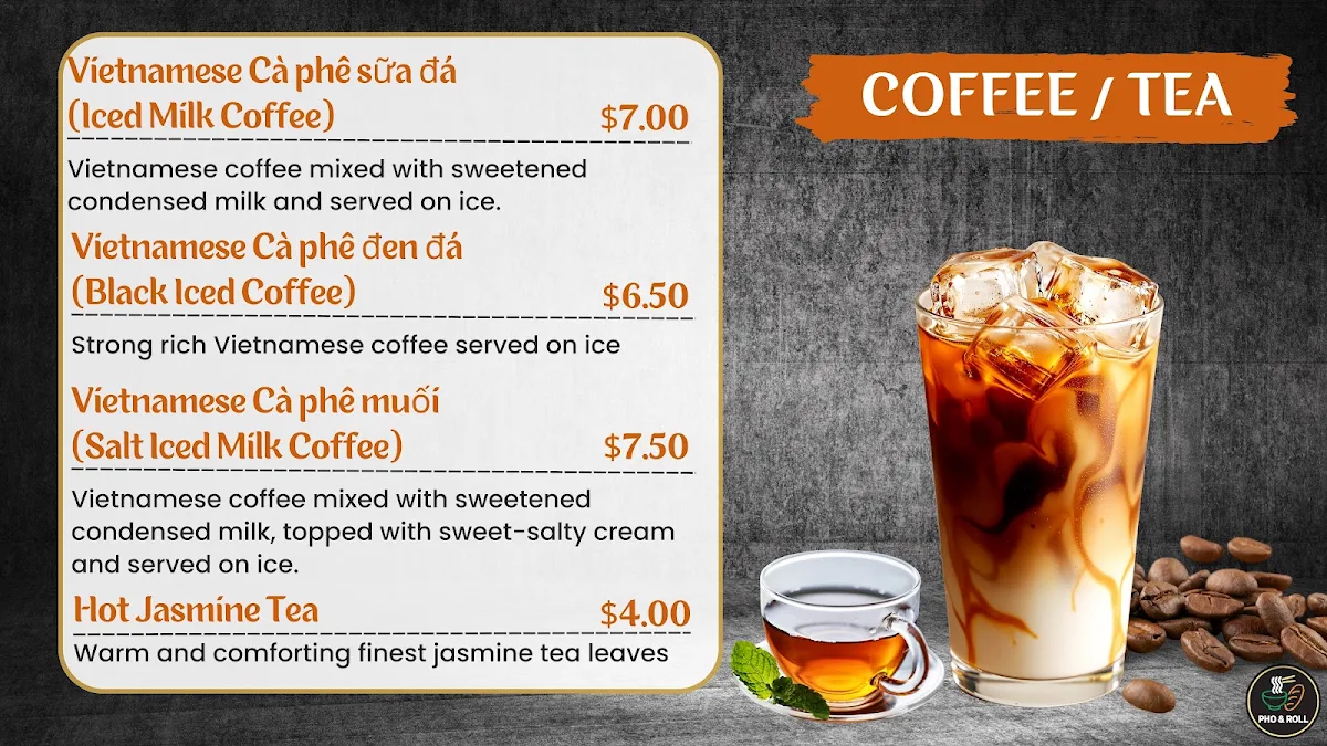 Menu, PHO & ROLL