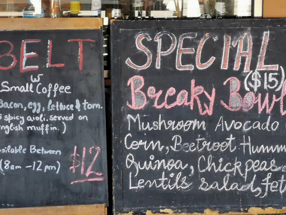 Menu, 95 Espresso And Bar