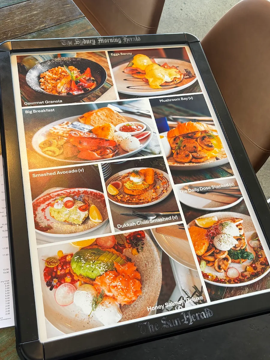 Menu, Rebels N Misfits - Dulwich Hill
