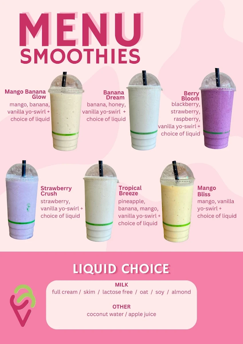 Menu, Scoop Society