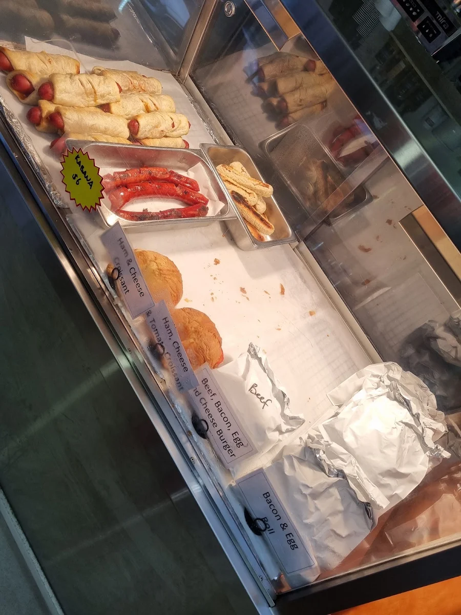Menu, Bazza's Bakehouse