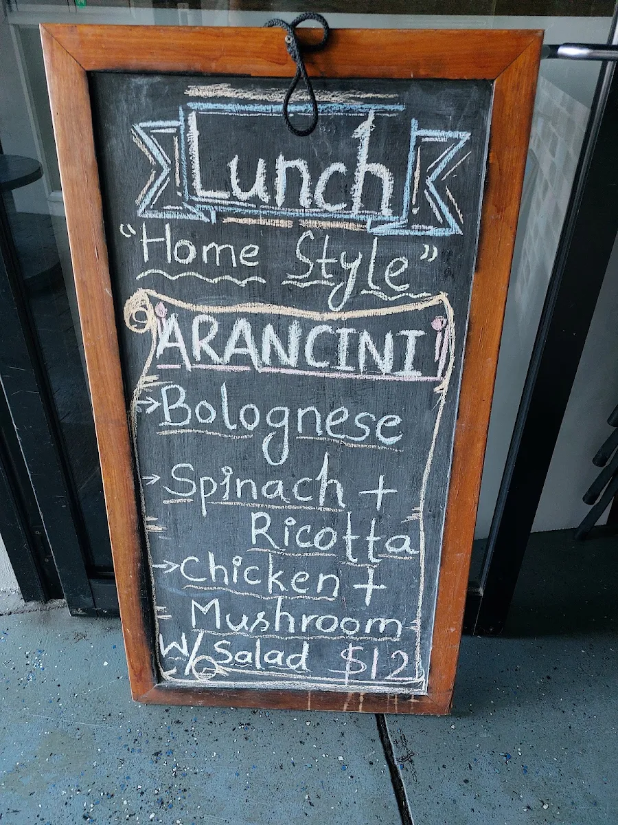 Menu, Dark Matter Cafe