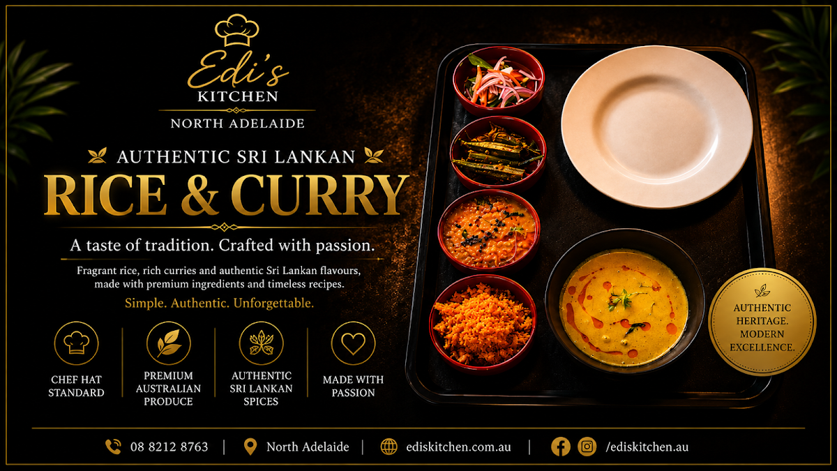 Menu, EDI'S KITCHEN