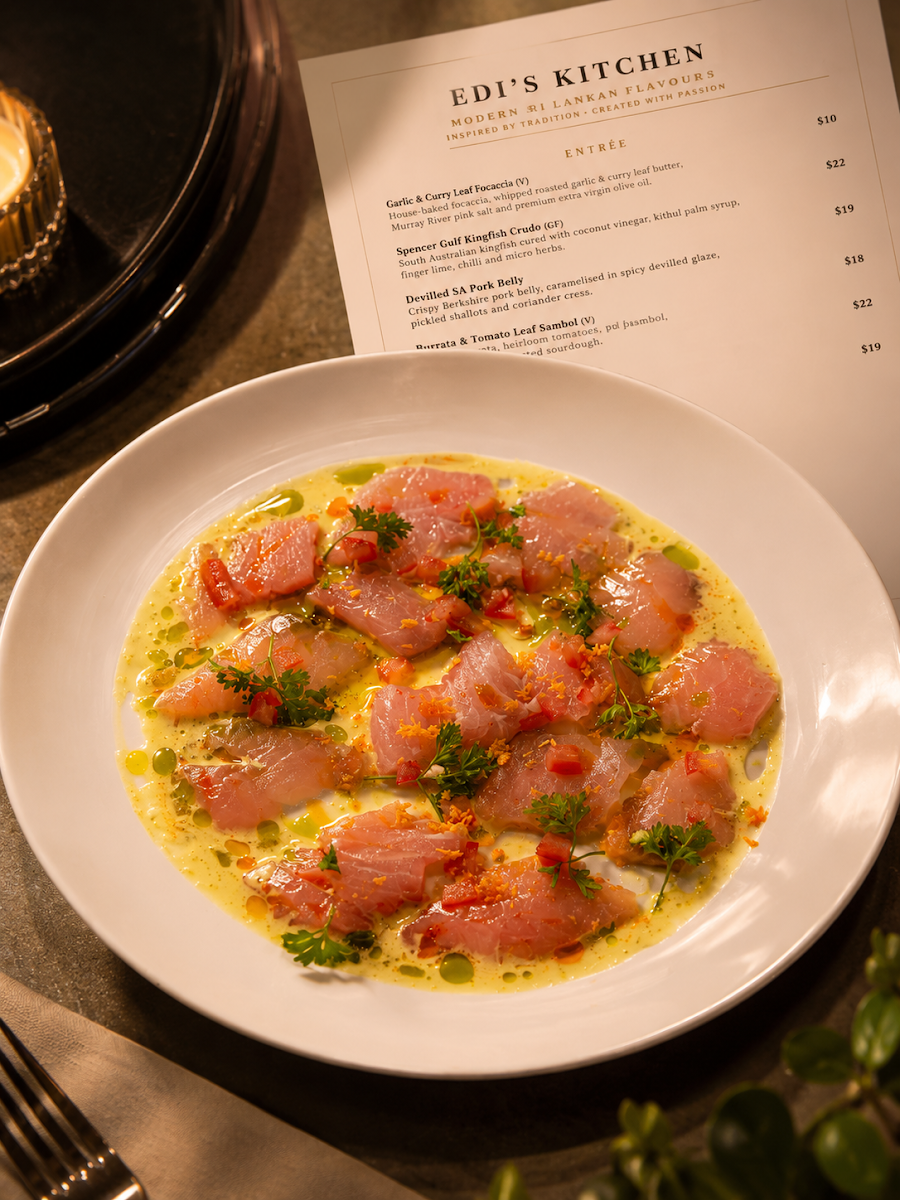 Menu, EDI'S KITCHEN