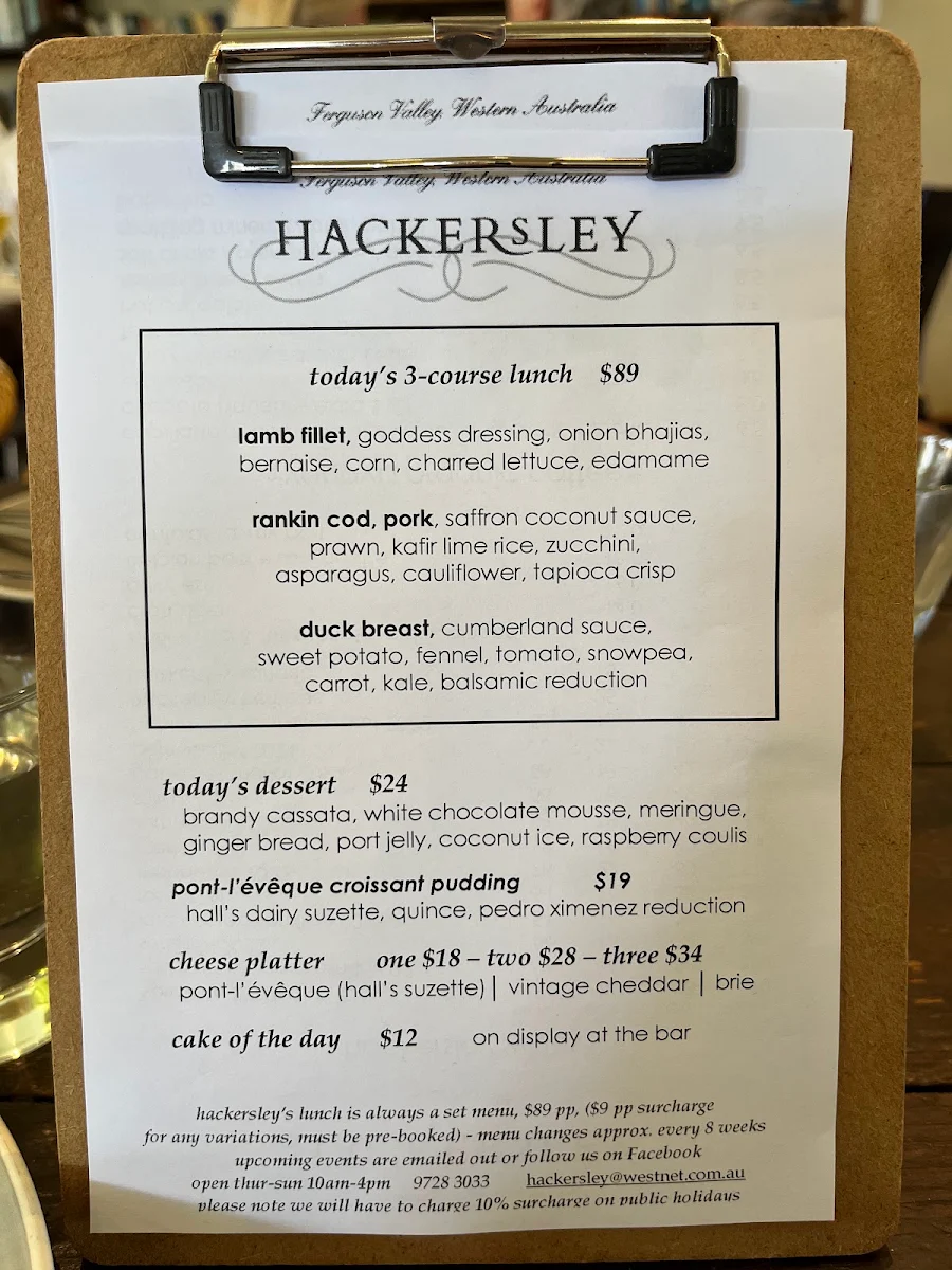 Menu photo 1