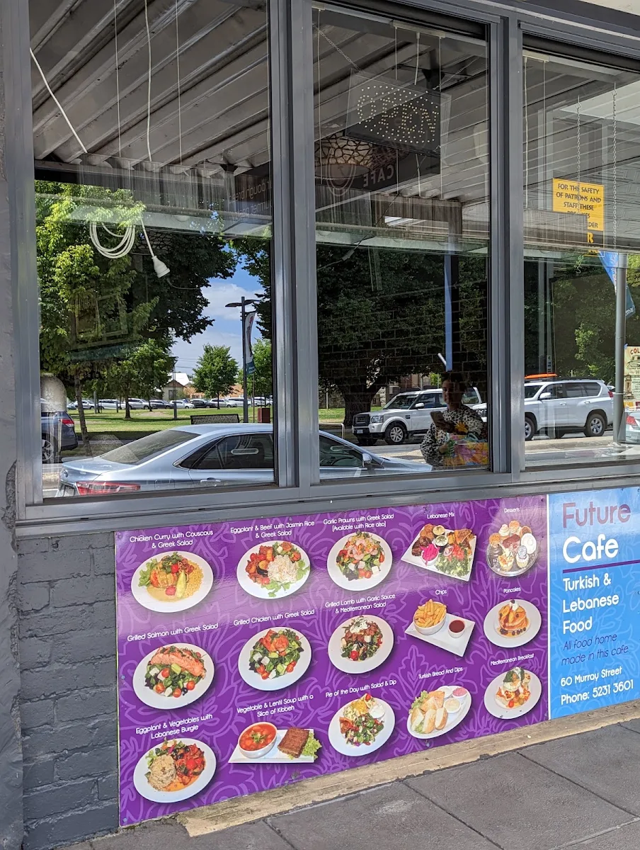 Menu, Future Cafe - Halal