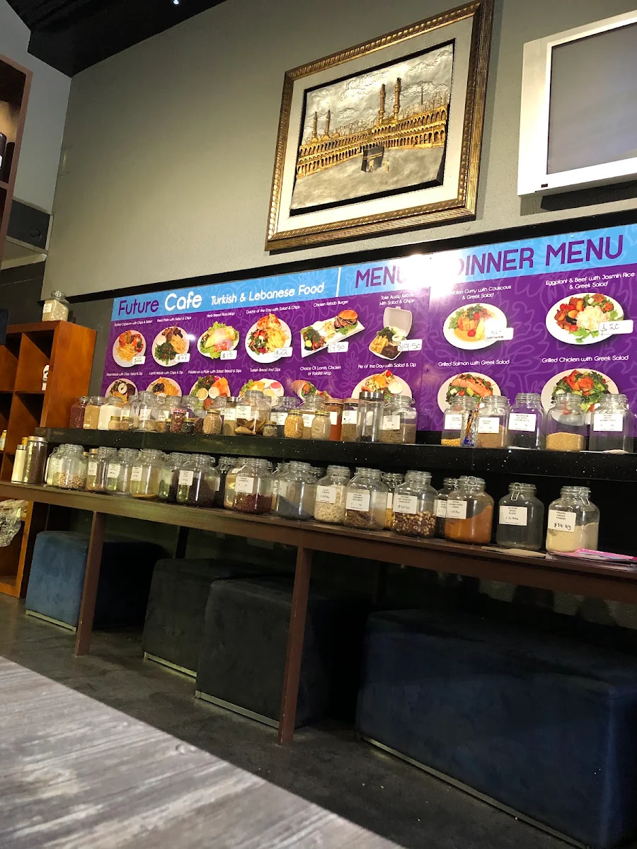 Menu, Future Cafe - Halal
