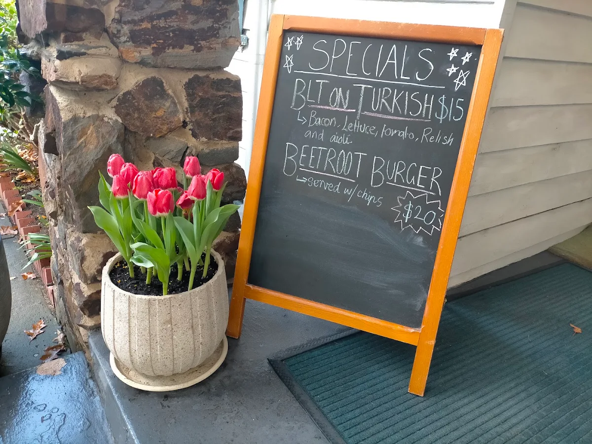 Menu, One Pear Tree