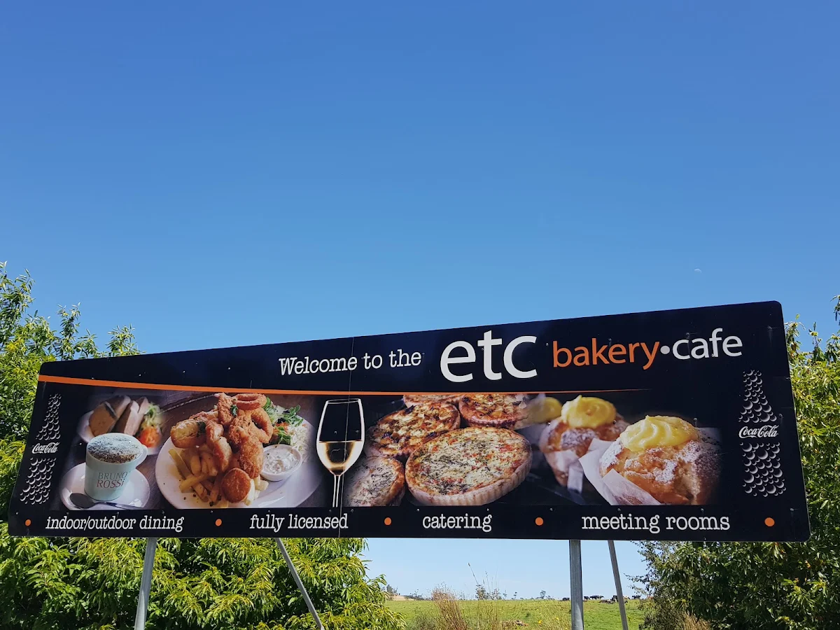 Menu, Elizabeth Town Bakery Cafe