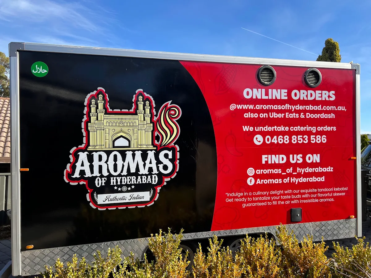 Menu, Aromas of Biryani Hyderabad | Best Indian food truck | Best Indian restaurant in Adelaide | Halal