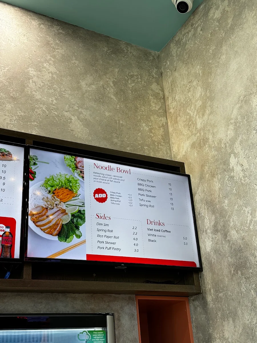 Menu, Phuoc Thanh