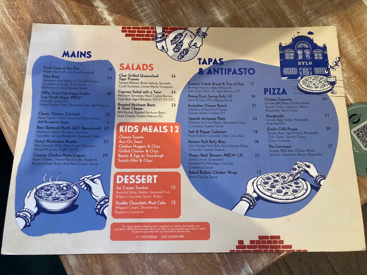 Menu, SYLO