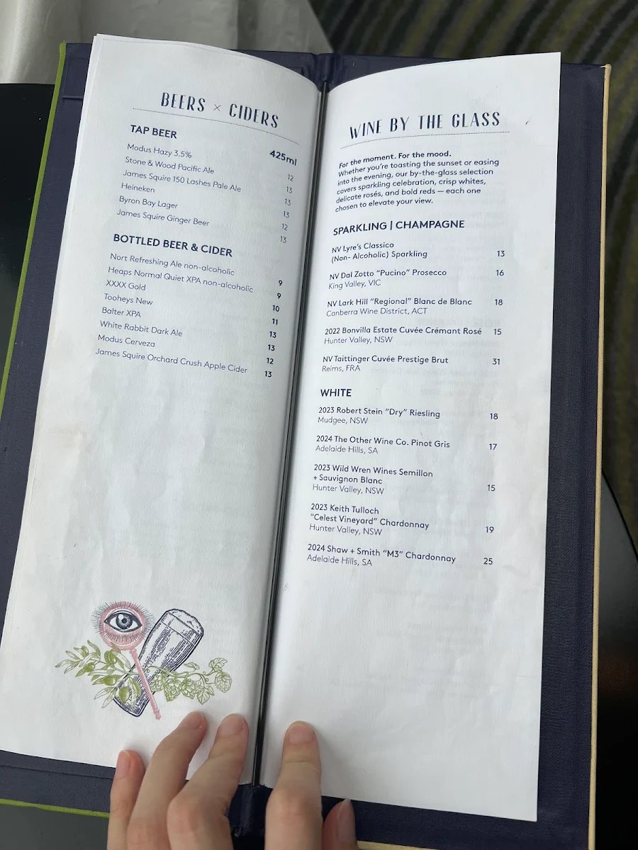 Menu, Romberg's