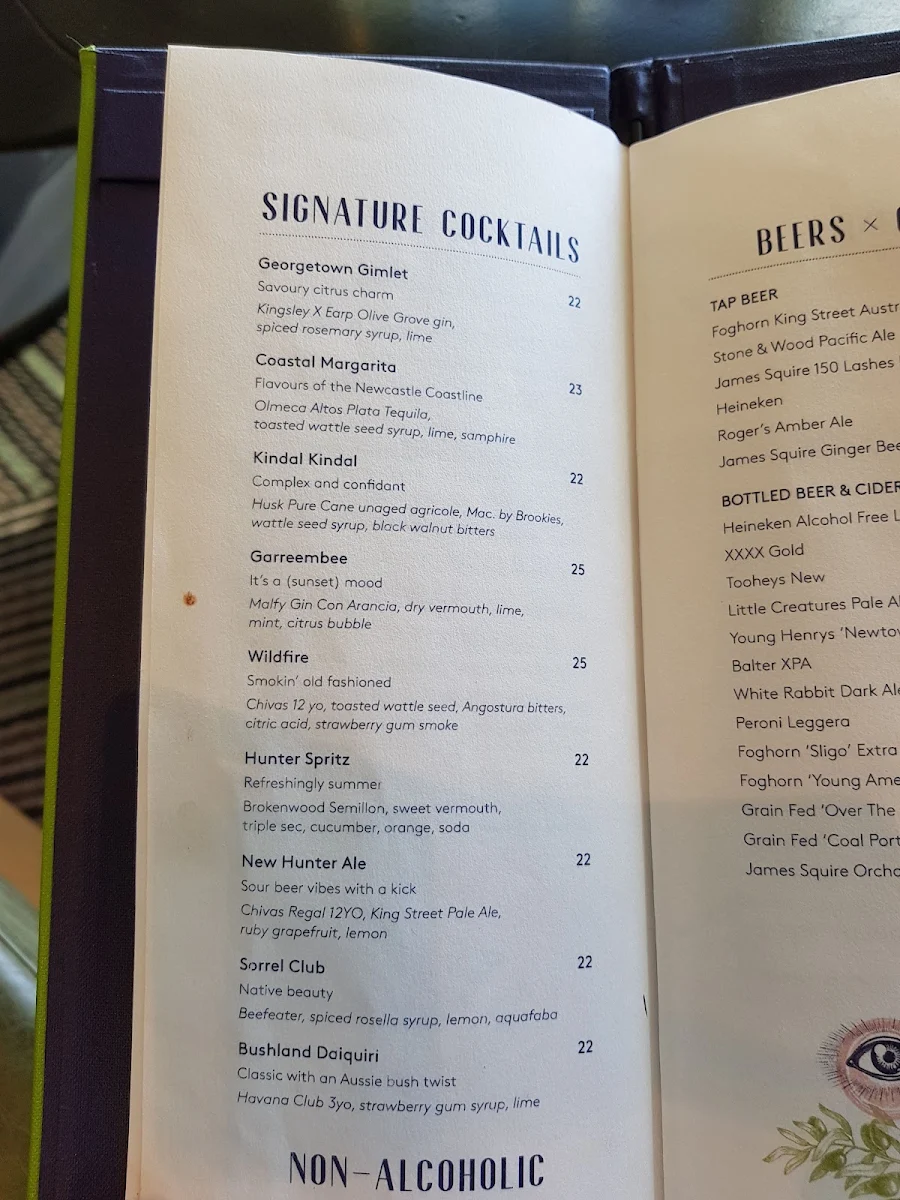 Menu, Romberg's