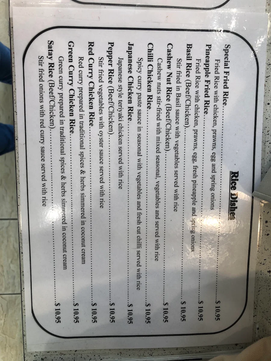 Menu, Fresh Bun Cafe