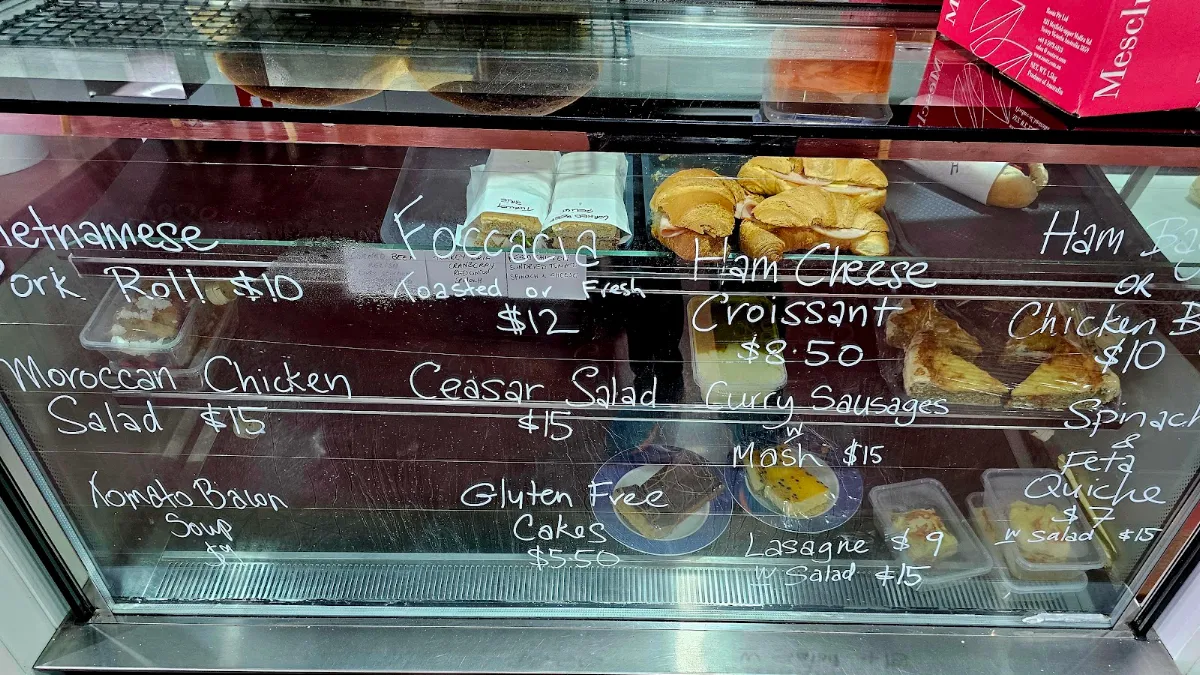 Menu, Wallerawang Bakery