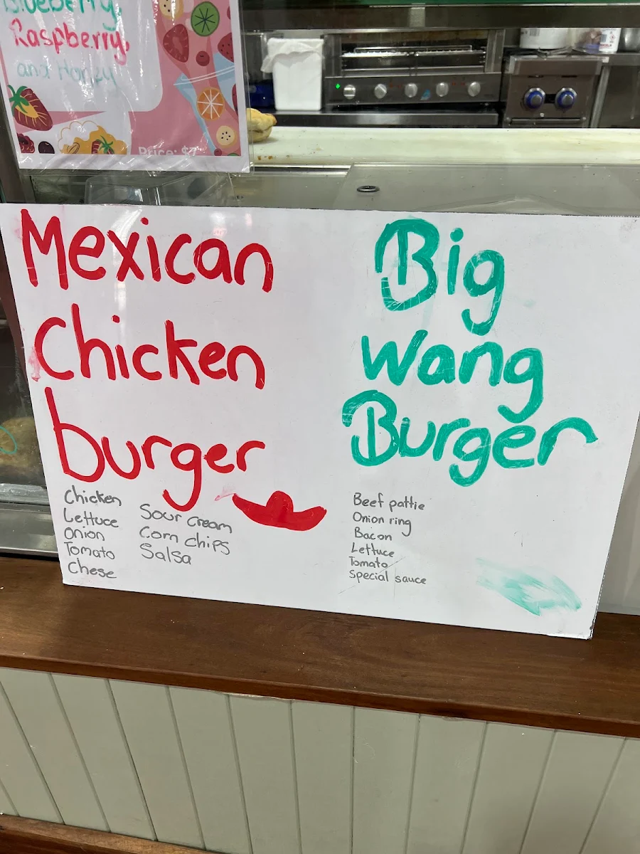 Menu, Wallerawang Bakery