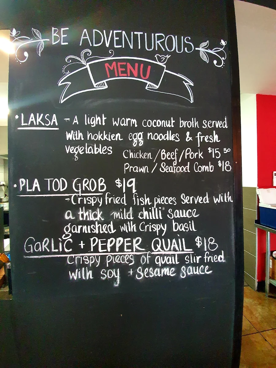 Menu, Thai at 27