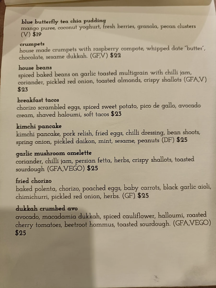 Menu photo 1