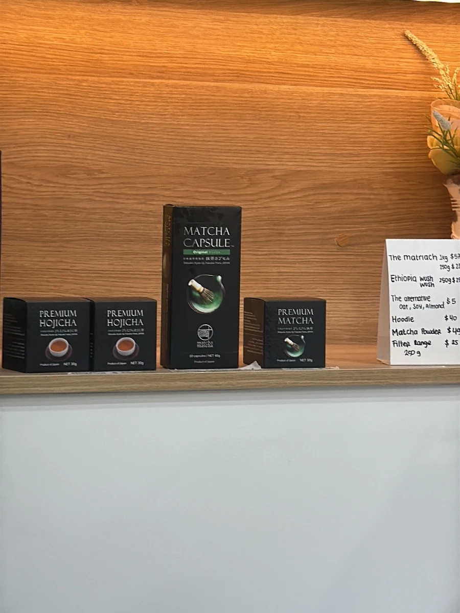 Menu, Noru Coffee