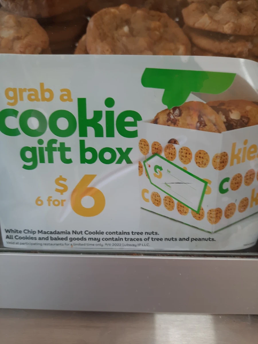 Menu, Subway