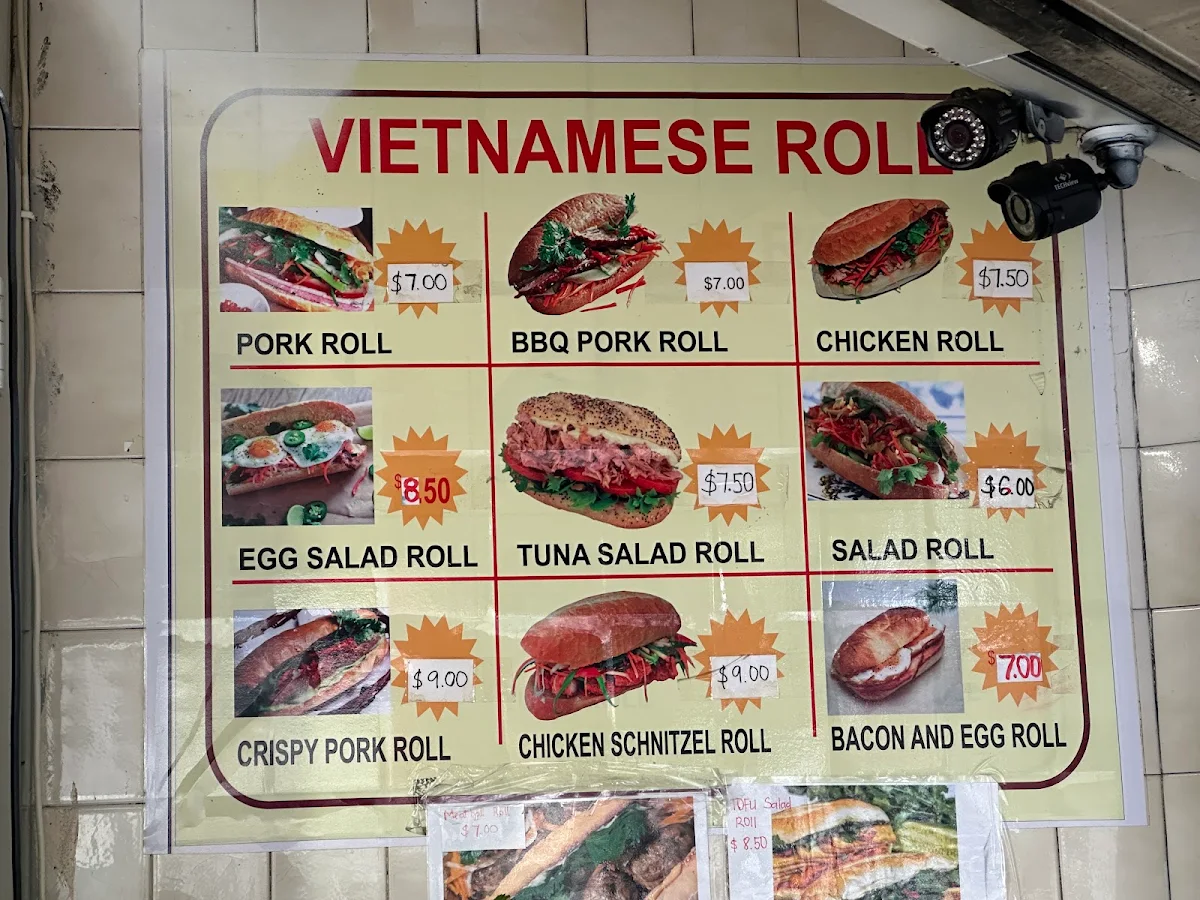 Menu, Peter Quang Hot Bread