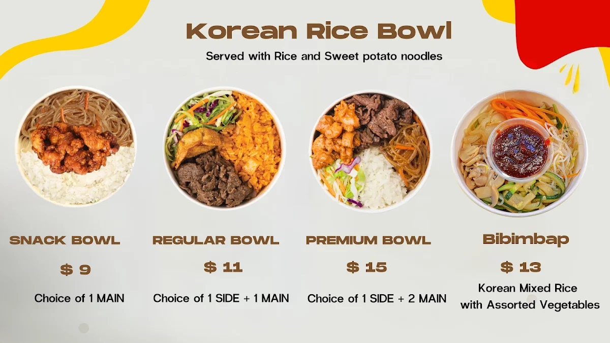 Menu, Bunsik