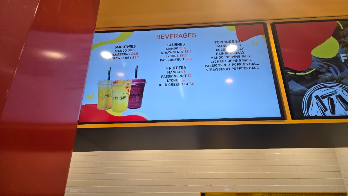 Menu, Bunsik
