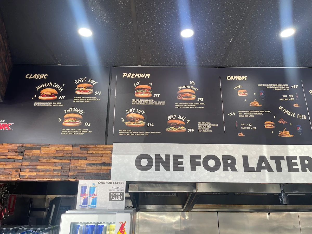 Menu, CHIPS & RIBS