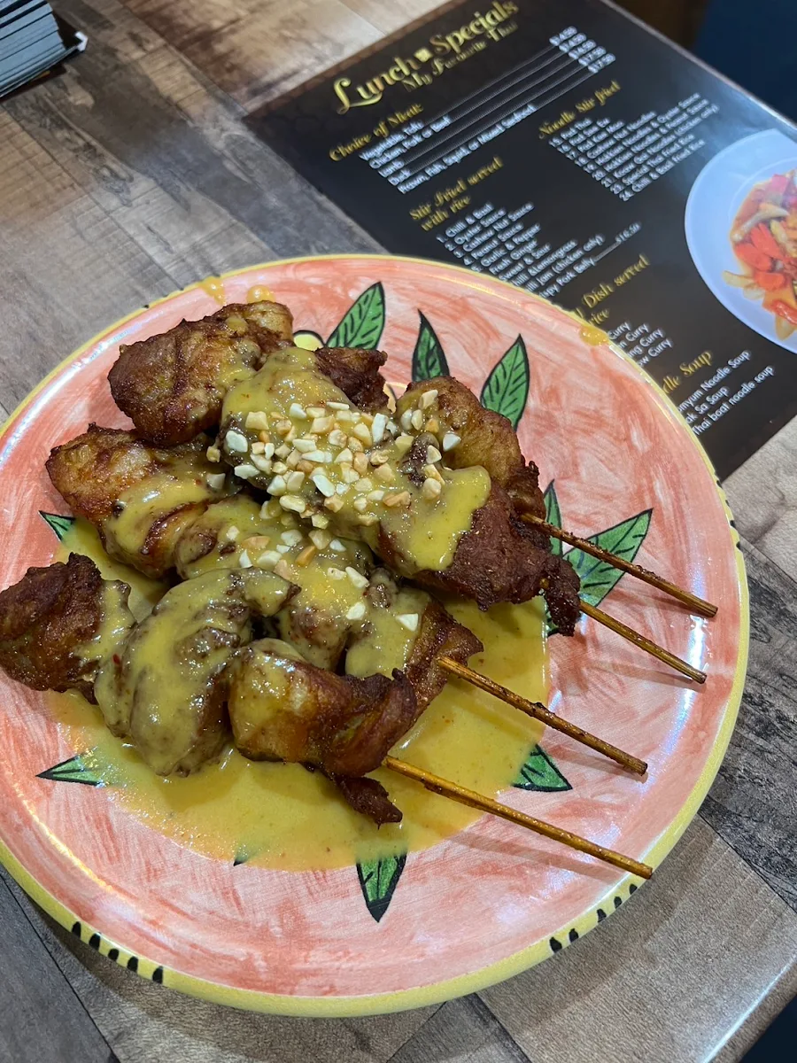 Menu, My Favourite Thai